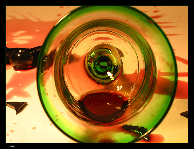 Green abstract...