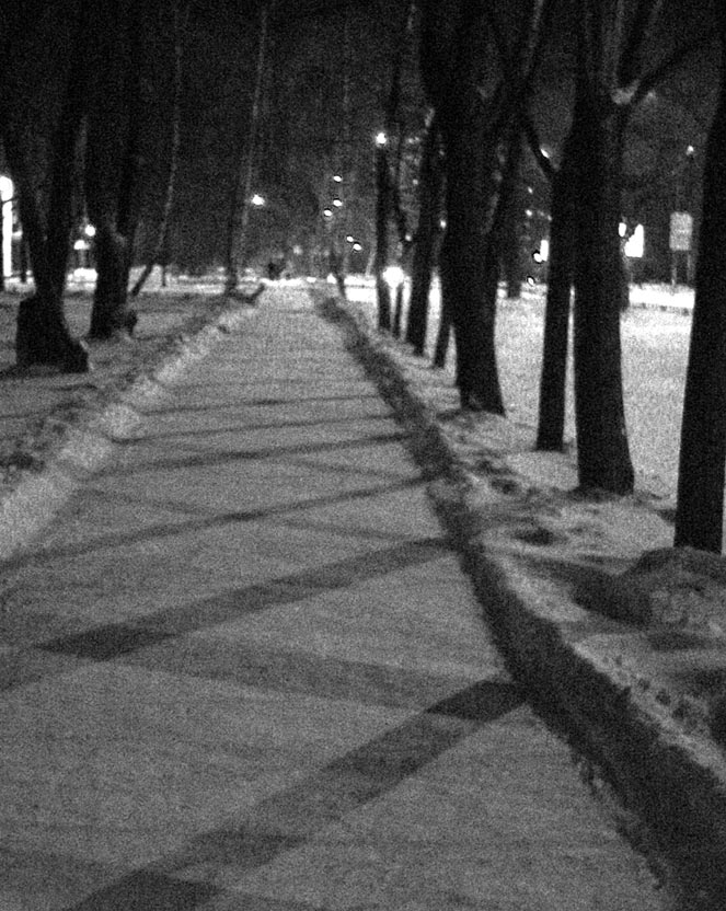 Вот такая зима. Город.
