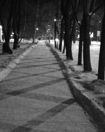Вот такая зима. Город.
