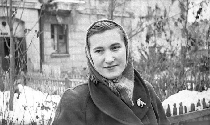 Зимний автопортрет 1960 года