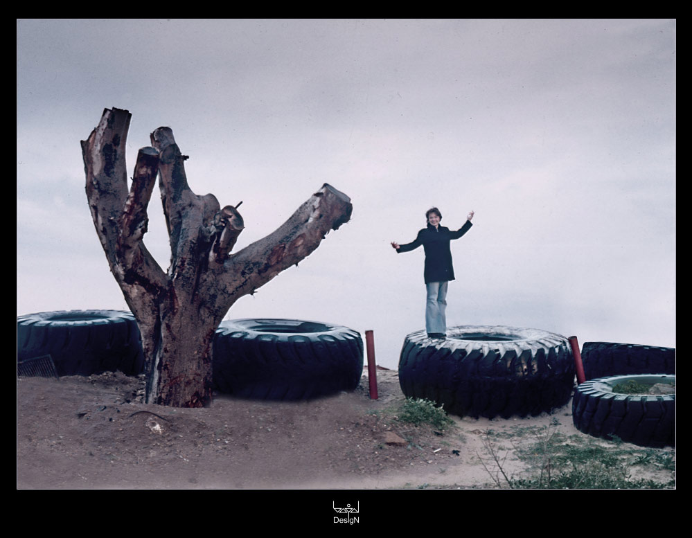 Tyres in nature