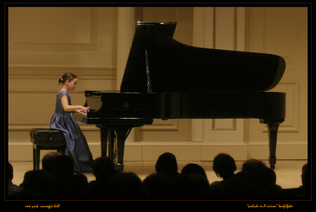 "prelude in A minor, Bach" new york