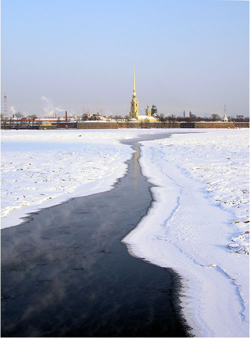 Зима в городе