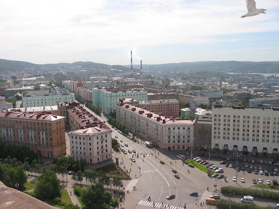 фото с крыши