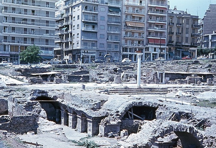 Раскопки в Салониках