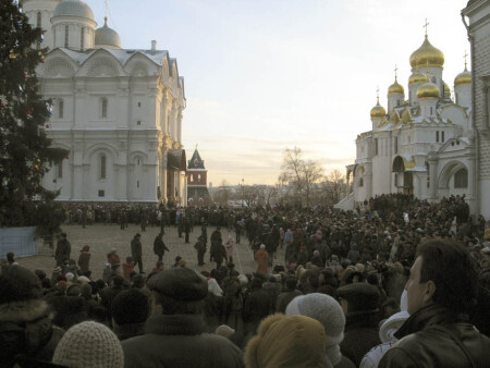 После елки в Кремле
