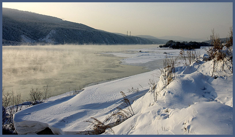 Вода, снег и лед.