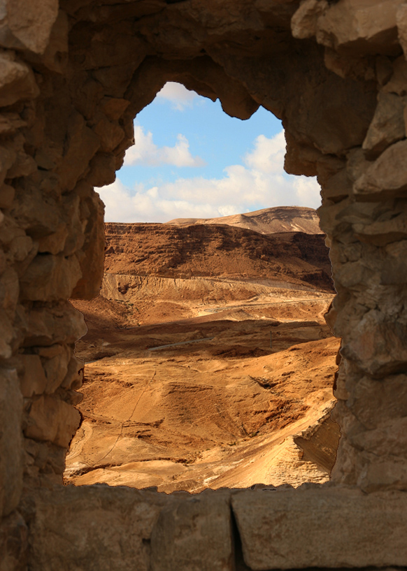 window into the desert