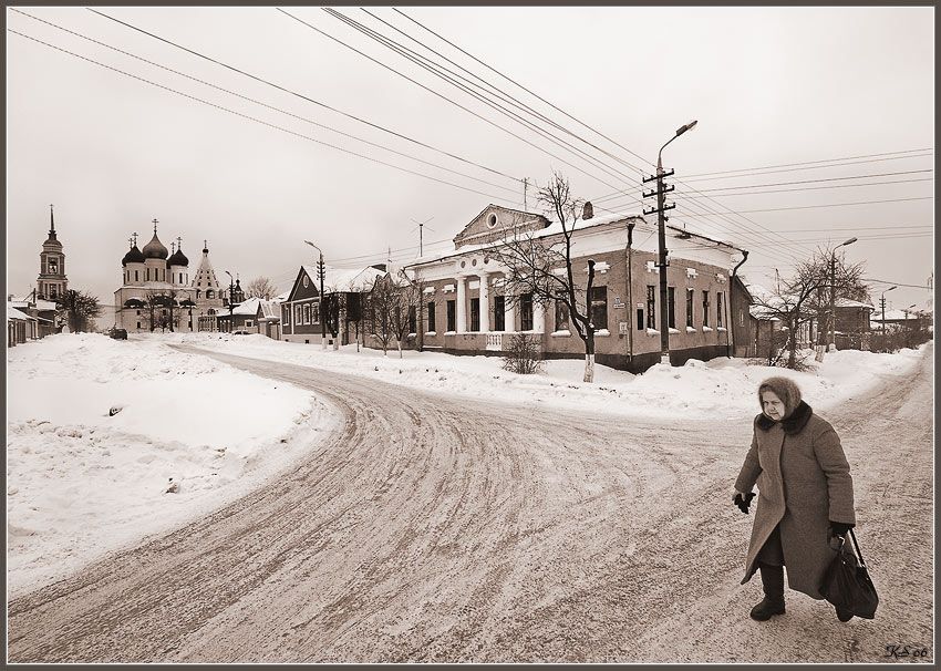 На тихих улочках старого городка