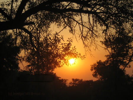 Закат без моря!