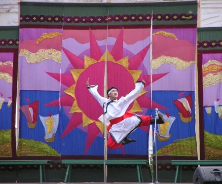 Танец на дне Славянской письменности