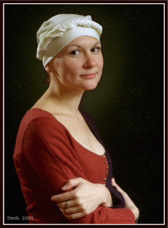 Девушка в чепце