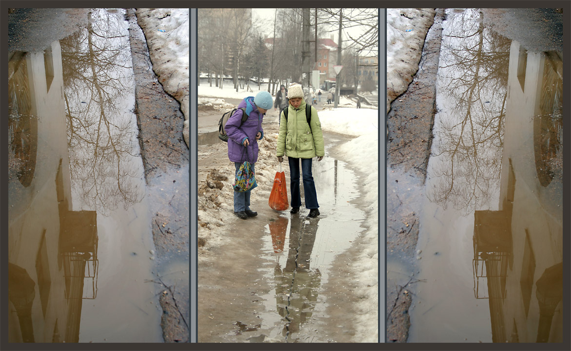 Весна в городе