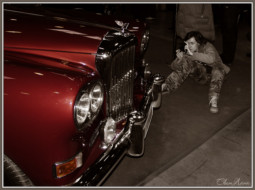 снимая Bentley