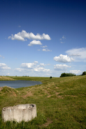 Пейзаж с облаками