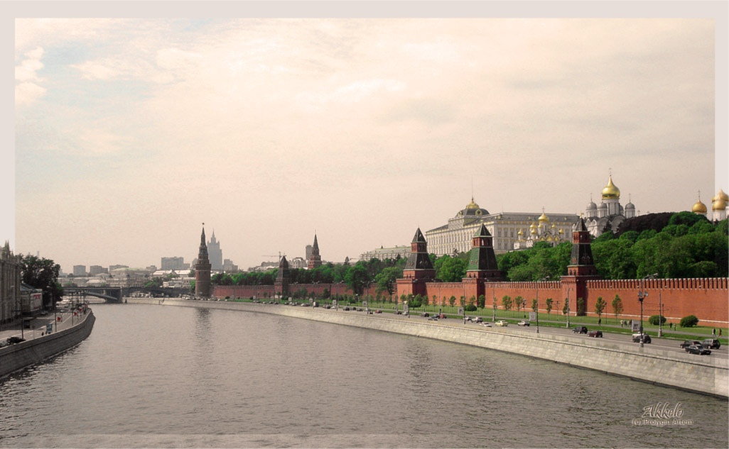Открытка о Москве