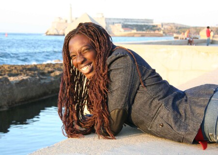 На закате...