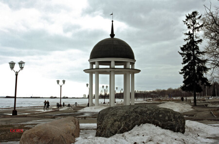Набережная Онежского озера,Петрозаводск.