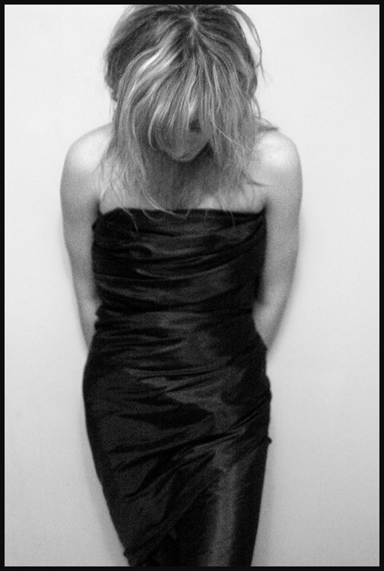 black dress