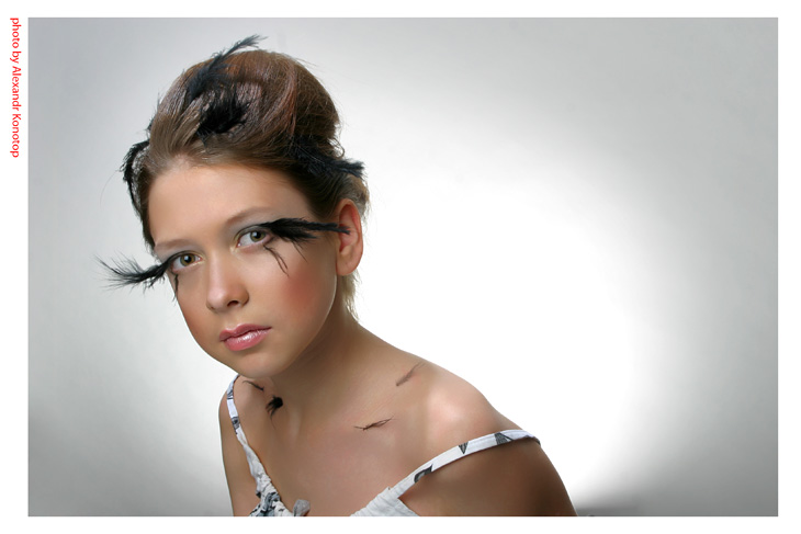 child`s portrait