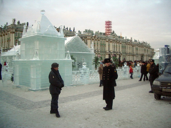 Зимний. Ледовый. Дворцы.