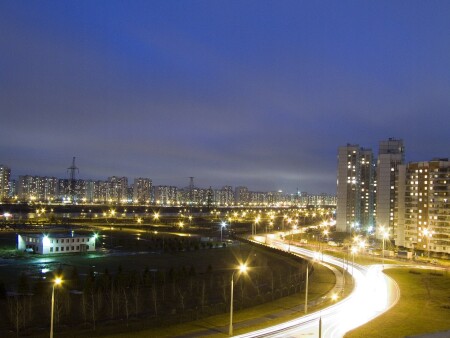 Ночная Москва.