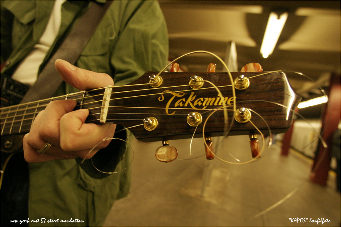 &quot;KAPPOS MUSIC&quot; NEW YORK. UNDERGROUND