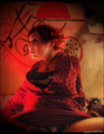 doll in red room