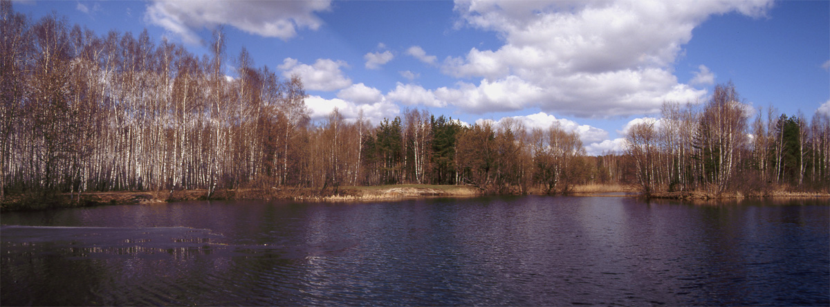 Весенняя подмосковная панорамка...