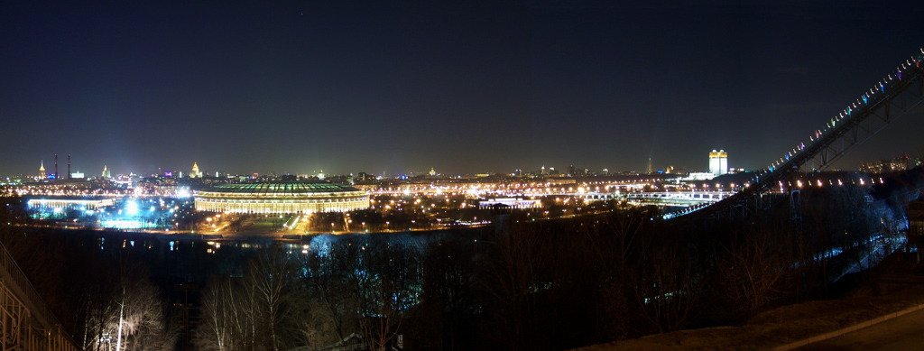 Ночная Москва
