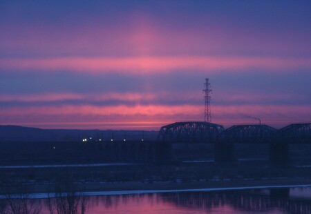 утренний вид из окна