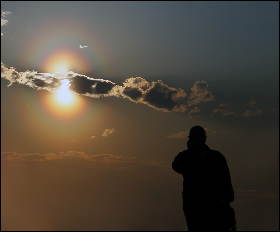 * momentary Solar eclipse *