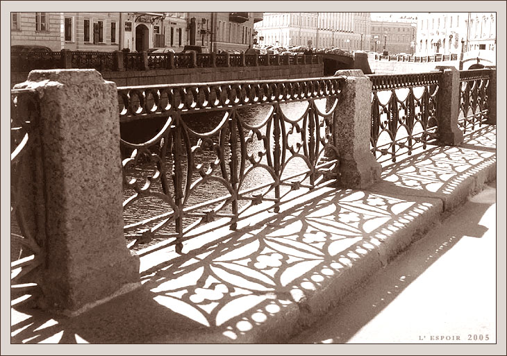 Расписные тротуары Питера