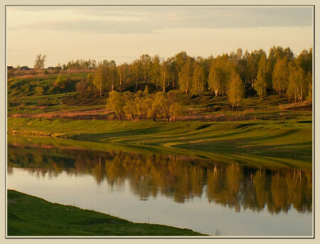 Тишь закатная