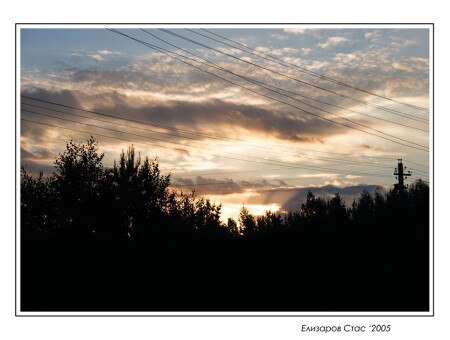 Два солнца в закате