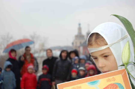 на Благовещенье
