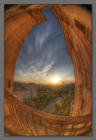Заход Солнца