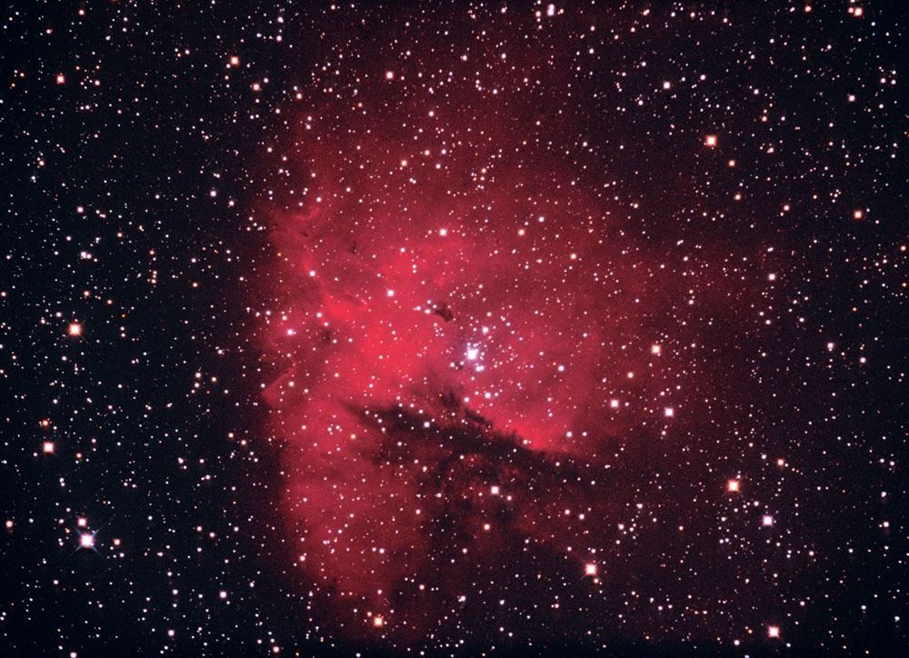 Туманность NGC 281 &quot; Сердце&quot; в созвездие Кассиопея