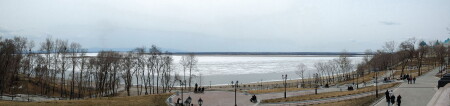 Амур. Лёд. Бензол