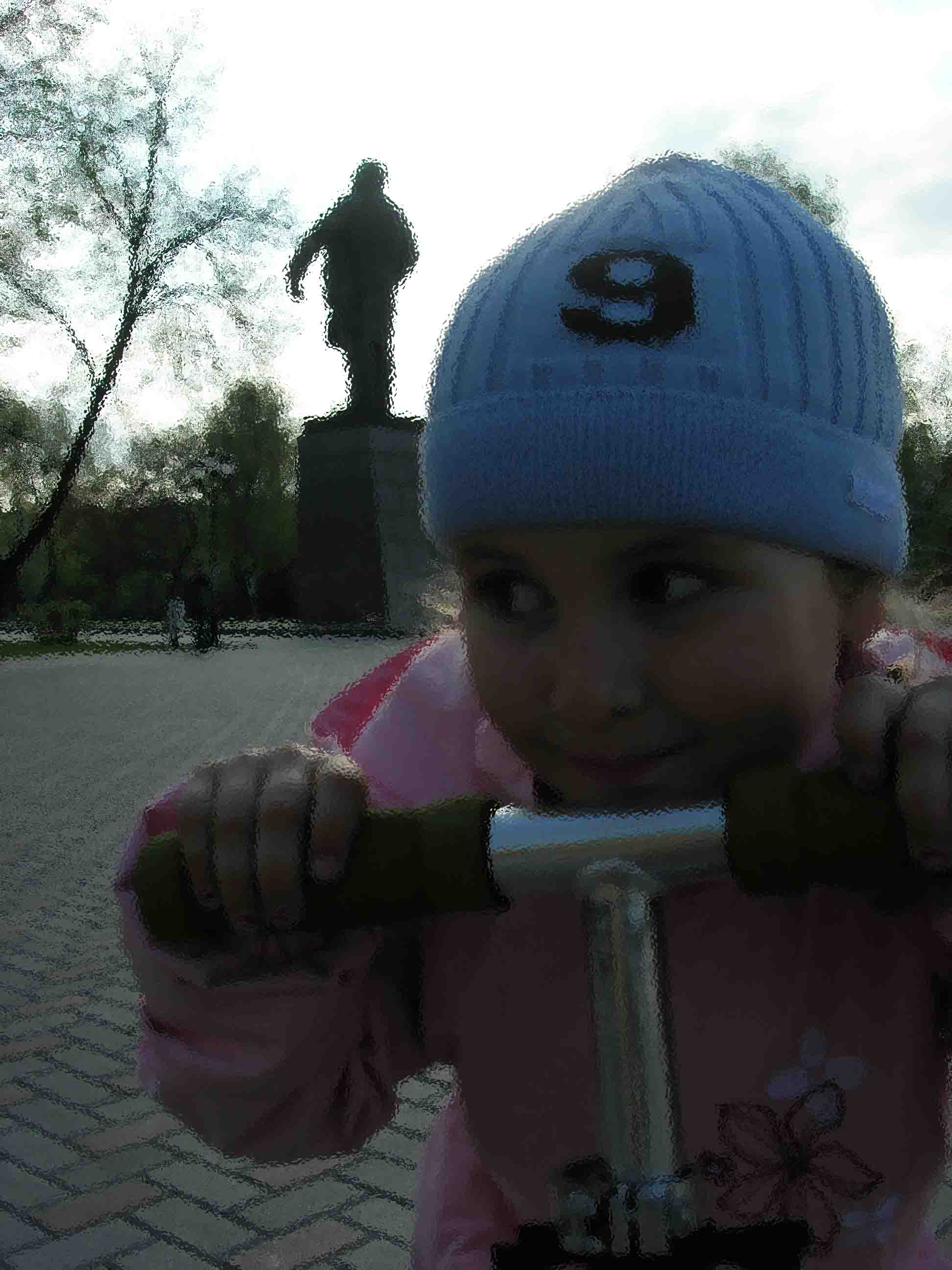 девочка и ленин