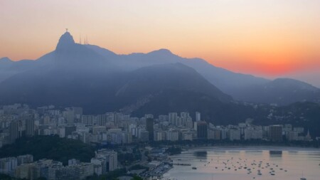 Rio de Janeiro sunset