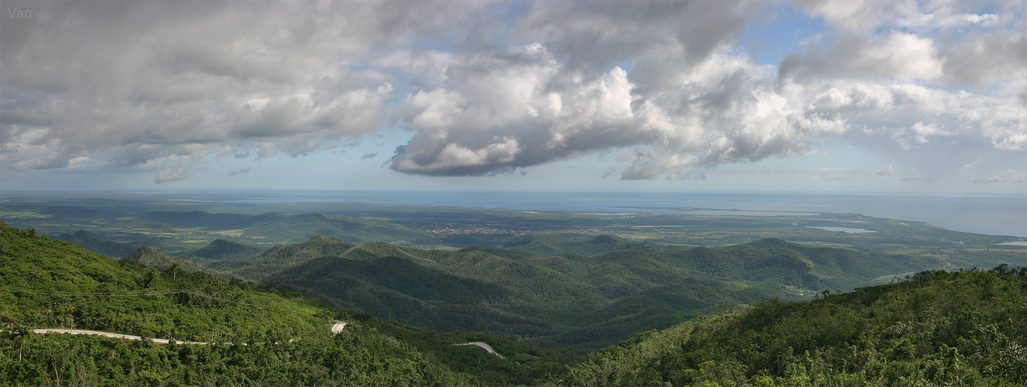 Mantanas de Guamuhaya с видом на Trinidad