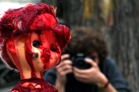 Машенька Фарш играет в модель