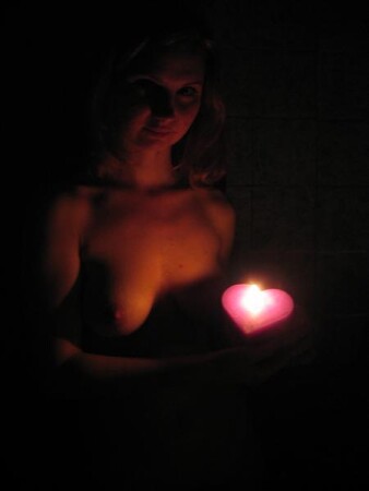 сердечко с огоньком