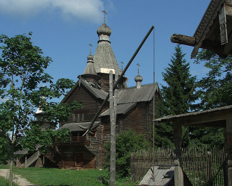 Деревенька...