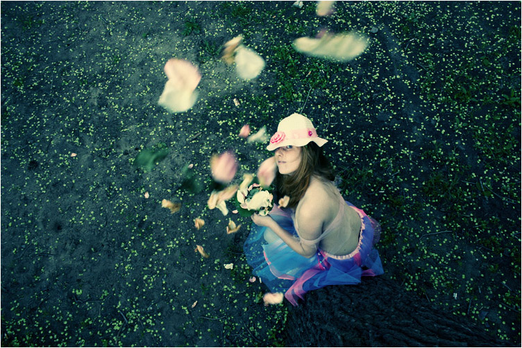 Flying flowers