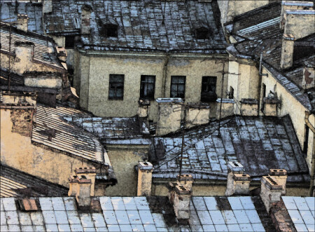питерские крыши
