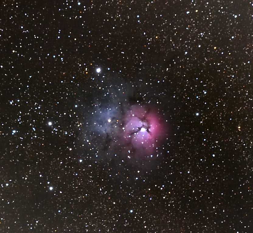 M 20, NGC 6514, the Trifid Nebula