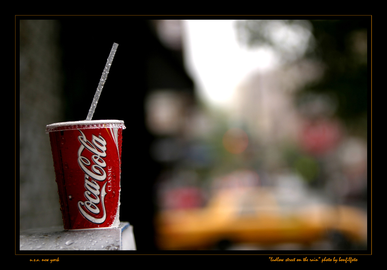 &quot;AFTER RAIN. LUDLOW&quot; NEW YORK