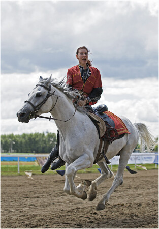 Удаль степная...